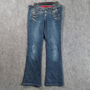 Marithe Francois Girbaud Jeans‎ Womens 29 Blue Low Rise Bootcut Stretch 29x31